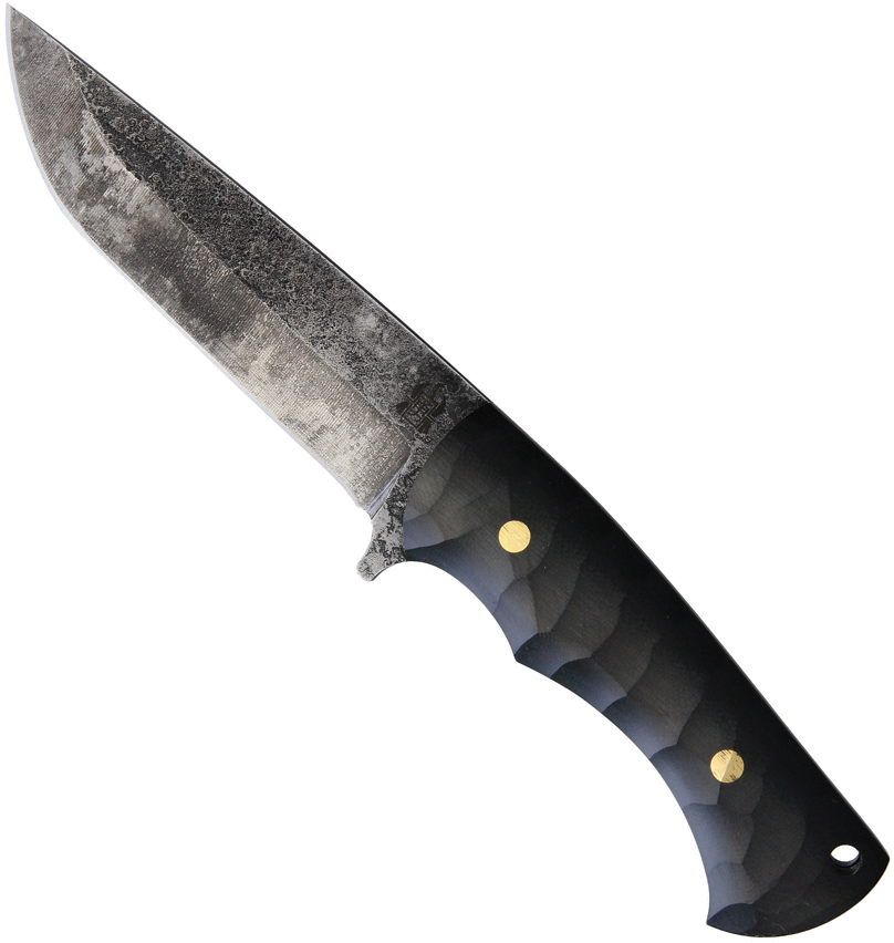 product image for Komoran Black Fixed Blade 5" Carbon Steel Model 10" Overall