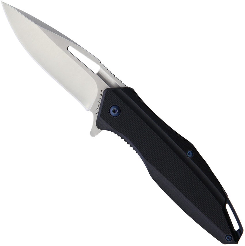 product image for Komoran Black G10 Linerlock 3.25" Blade