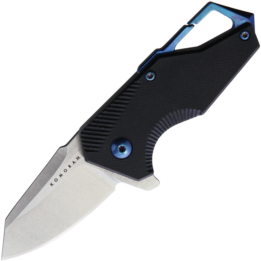 product image for Komoran Black G10 Framelock 2-inch Blade Knife