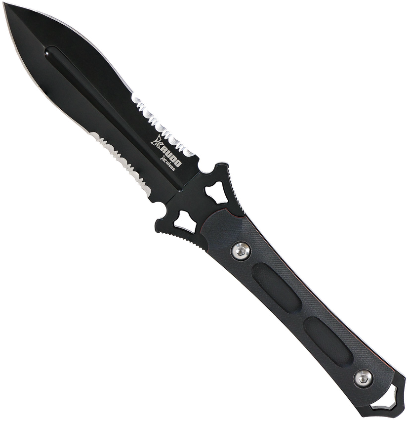product image for Krudo MANIKOMIO Black 9Cr18MoV Fixed Blade Knife