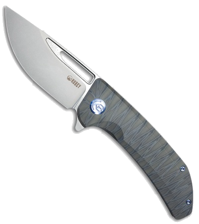 product image for Kubey Hyperion Titanium Frame Lock Pocket Knife