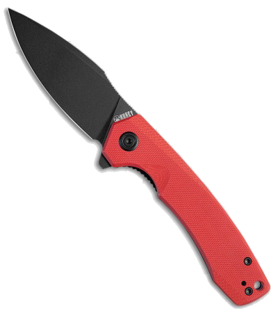 product image for Kubey Calyce Red G10 Liner Lock Flipper Folder