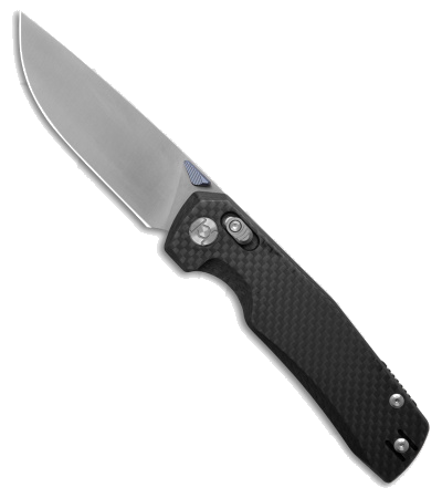 product image for Kunwu TAO Elmax Black Carbon Fiber Knife