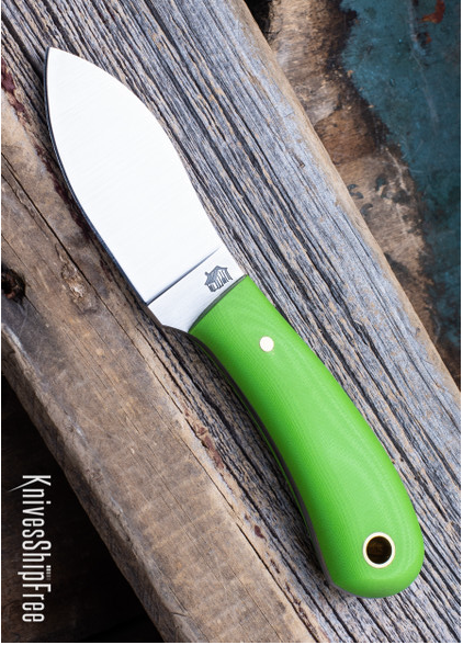 product image for L T Wright Handcrafted Lil Muk O1 Tool Steel Toxic Green G10 Matte