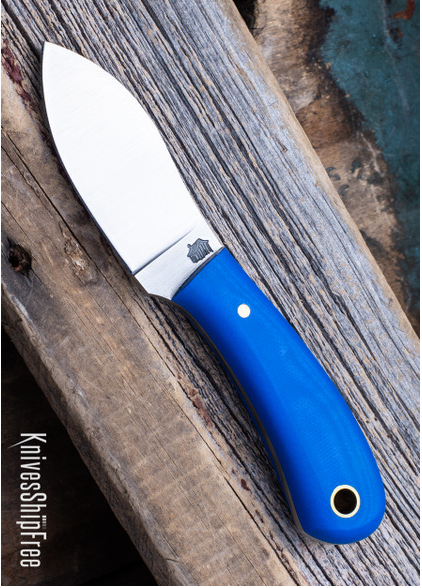 product image for L-T-Wright-Handcrafted Lil Muk O1 Tool Steel Blue G10 Matte