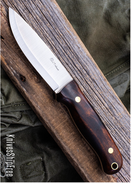 product image for L T Wright Handcrafted Rogue River Desert Ironwood A 2 Tool Steel Scandi Grind Knife