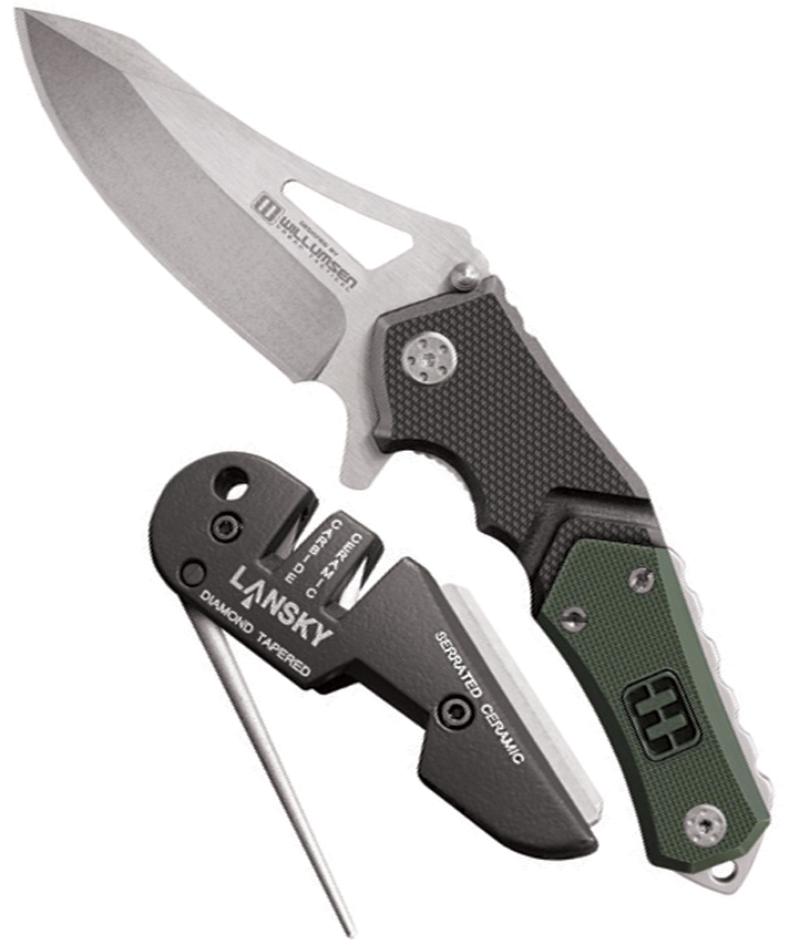 product image for Lansky Black and Green Responder UTR 7 with Blademedic Sharpener