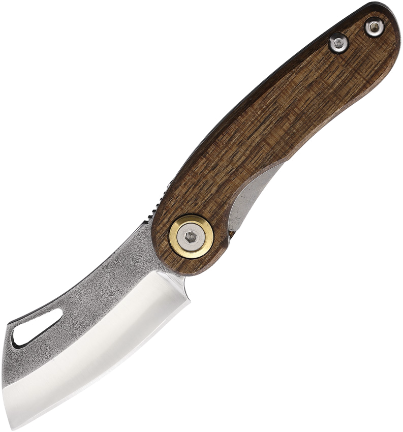 product image for Leader Knives Fuga F104 Linerlock Walnut Handle 2.5" Blade