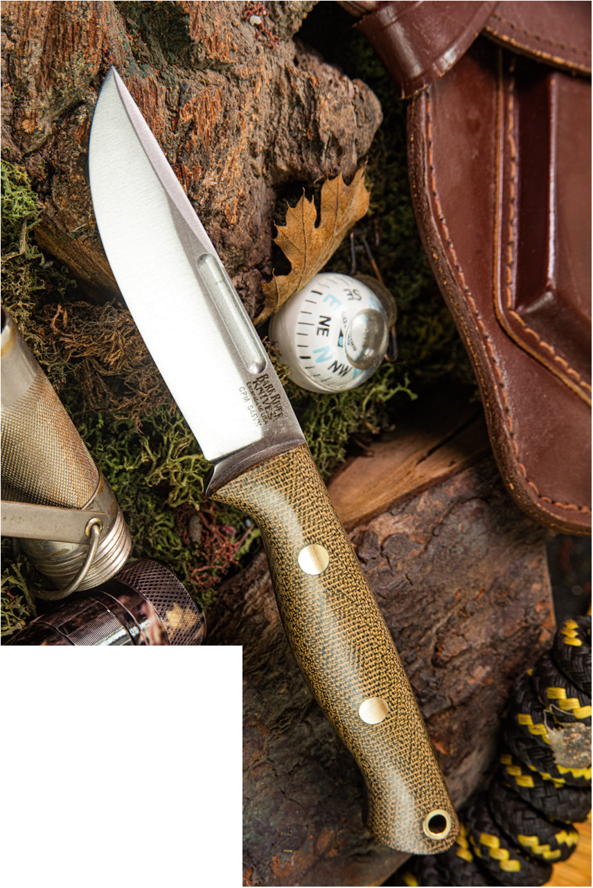 product image for Leader Mini Squad Leader S45VN Green Canvas Micarta