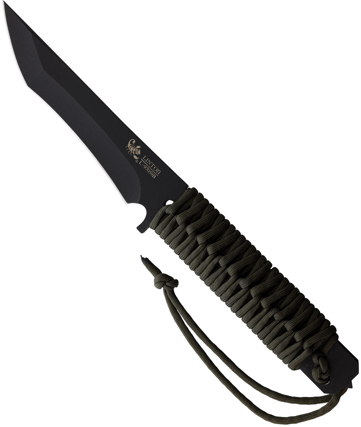 product image for Linton Cutlery Black Fixed Blade 6" Model [Model Number]