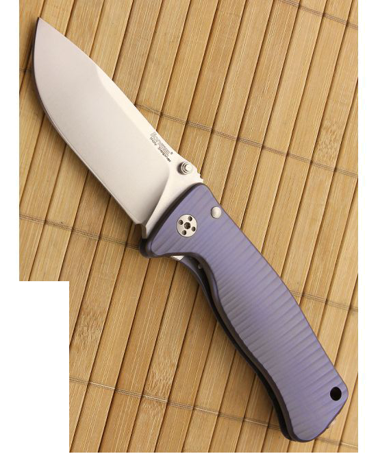 Lion Steel SR 2 Mini Integral Folder Titanium product image