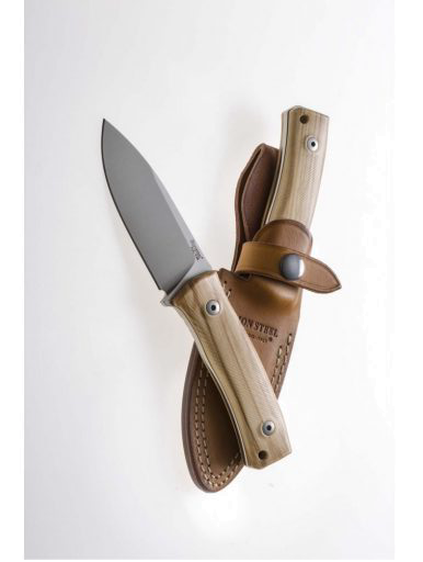product image for Lion Steel M4 Fixed Blade Knife Olive Wood Handle