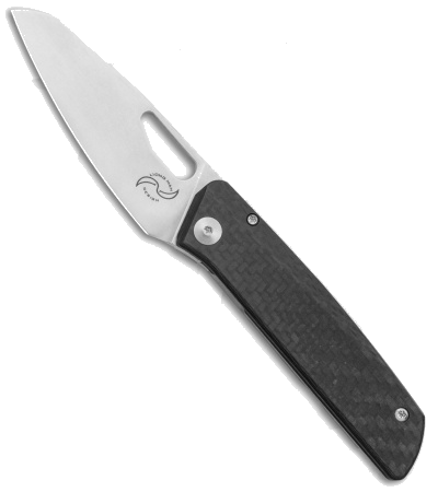 product image for Liong Mah Designs KUF Model 4.0 Carbon Fiber Titanium EDC Knife