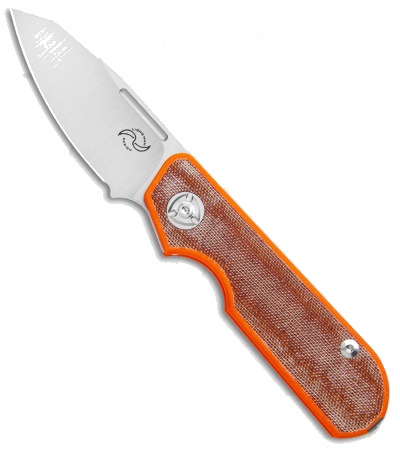 product image for Liong Mah Designs Traveler Brown Micarta G-10 Slip Joint Knife