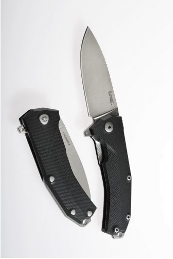 Lion Steel KUR Sleipner Steel Black G10 Handle