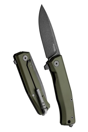 Lion Steel Myto M390 Green Aluminum Handle product image