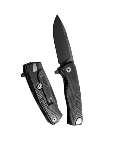 Lion Steel ROK Black Aluminum Handle Knife product image