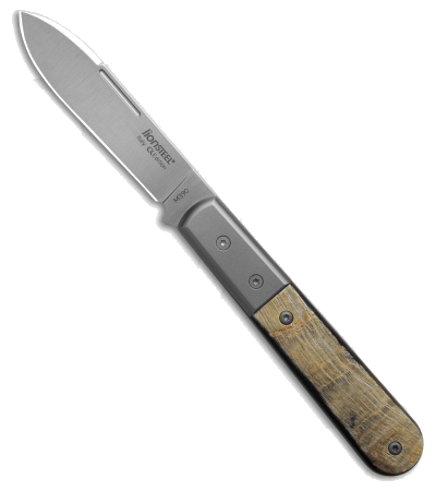 LionSteel Roundhead Black Carbon Fiber Slip Joint Knife product image