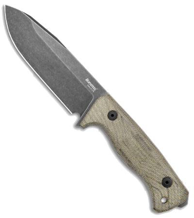 LionSteel T6 Green Micarta Fixed Blade Knife product image