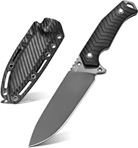 product image for Lothar Fixed Blade Knife with Kydex Sheath and G-10 Handle