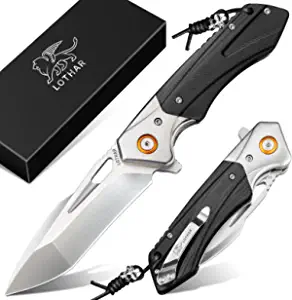 product image for Lothar Folding Pocket Knife D2 Steel G10 Handle