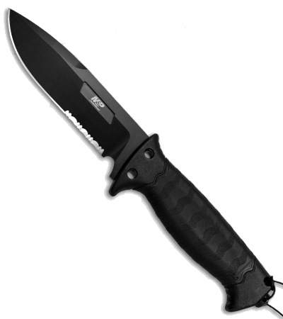 product image for M&P Grip Swap Black Fixed Blade Knife 1085886