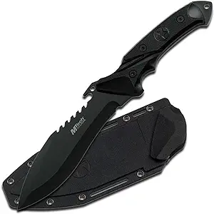 product image for MTech USA MT-20-12 Black Fixed Blade Hunting Knife