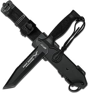 product image for MTECH USA MT-676TB Fixed Blade Knife Black 12 Inch Overall
