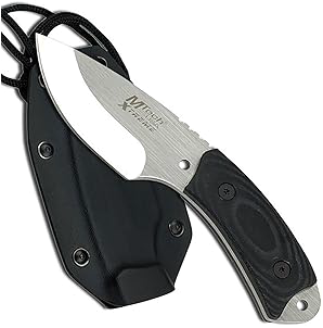 product image for MTech USA Xtreme Black Micarta Handle Fixed Blade Knife MX-8035