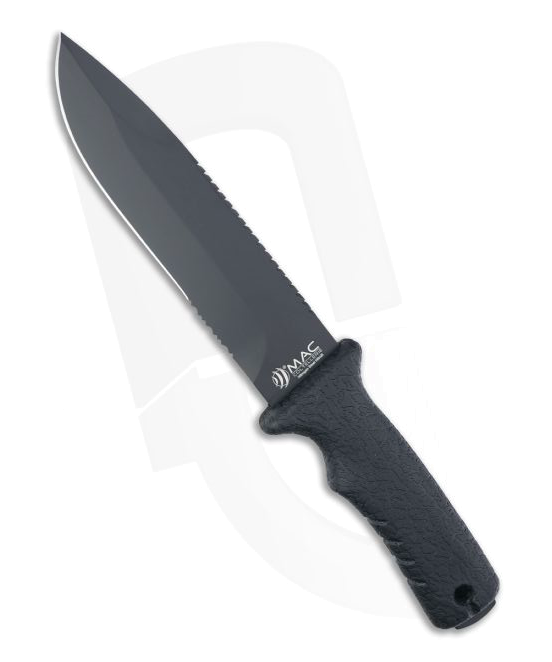 product image for MAC Coltellerie Nitro-B Black Polymer Fixed Blade Knife 631 BE