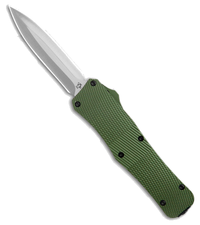 Mantis Auto Stiletto OTF Automatic Knife Green Aluminum