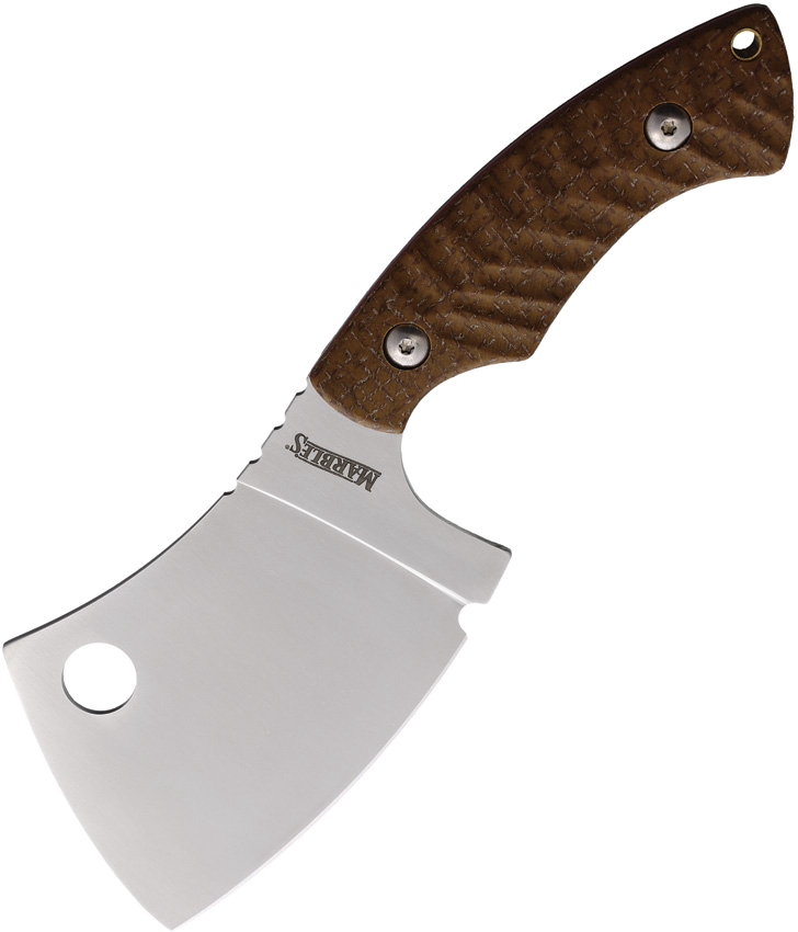 product image for Marbles Brown Micarta Chopper 3.5" Model D2