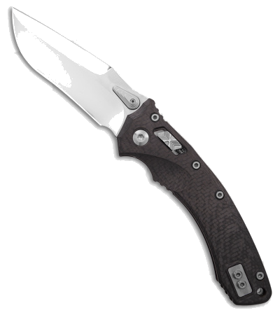 product image for Marfione Custom Amphibian Prototype M390 Carbon Fiber Folding Knife