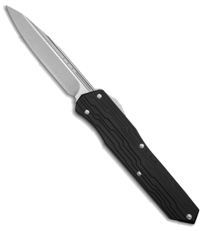 product image for Marfione Custom Cypher OTF Automatic Knife Black Mirror Polish Blade