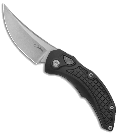 product image for Marfione Custom Chopper Auto Knife Prototype Satin Stonewash