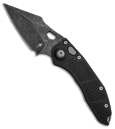 product image for Marfione Custom Borka Blades Stitch Prototype Auto Knife Black Acid Wash