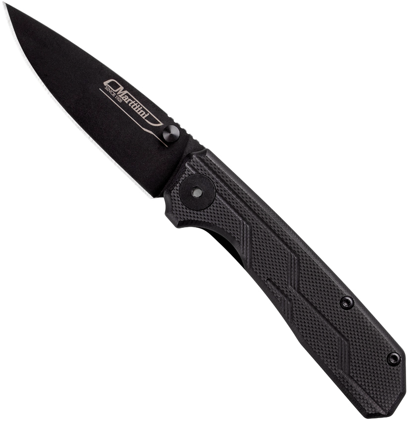 product image for Marttiini Black G10 Linerlock 2.5" Blade