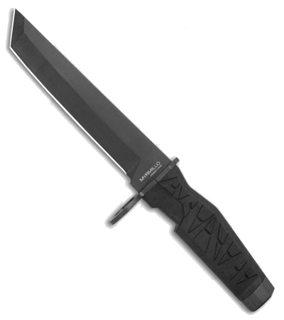 product image for Maserin Myrmillo Black Tanto Fixed Blade Knife 961 B