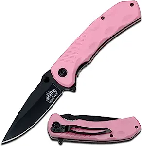 product image for Master USA MU-A002 Black Spring Assisted Folding Knife