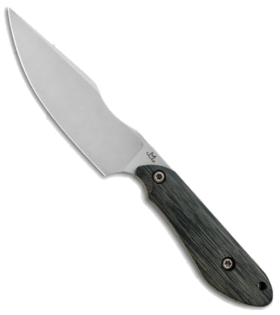 product image for Maverick Customs Evolution Fighter Black Micarta Fixed Blade Knife