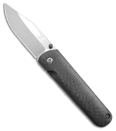 product image for Maverick Customs Viper Titanium Carbon Fiber Frame Lock Knife CPM S45VN