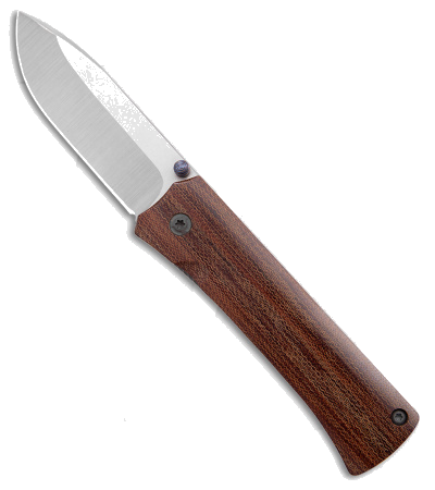 product image for Maverick Customs Viper Titanium Westinghouse Cross Cut Micarta Frame Lock Knife S45VN