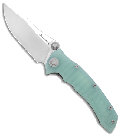 product image for Maxace Sandstorm-K Natural G10 Liner Lock Knife Satin