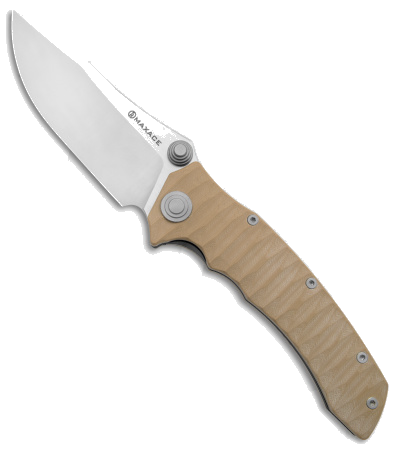 product image for Maxace Sandstorm-K Brown G-10 Liner Lock Knife