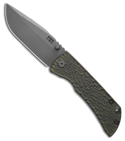 product image for McNees MAC2-3.5 Frame Lock Knife Atomic Green Bronze