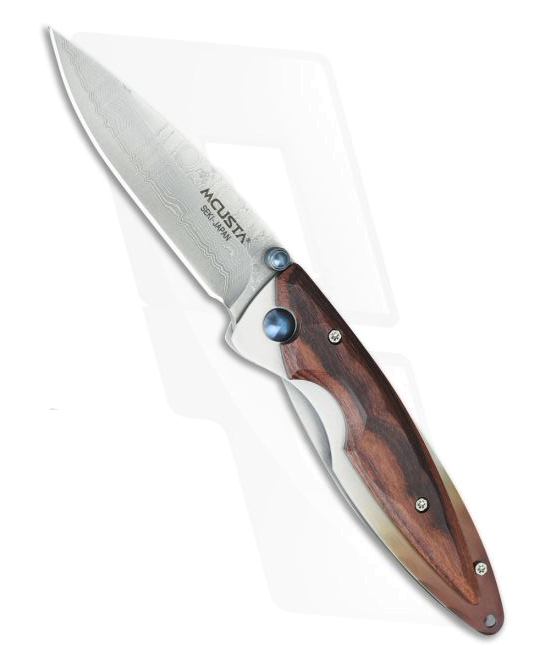 Mcusta Kasumi Series Damascus Liner Lock Knife 71DR