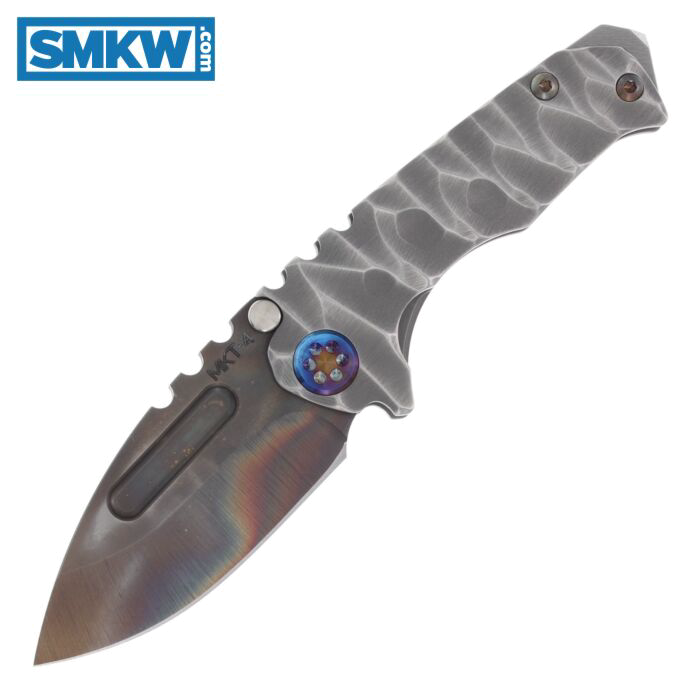 Medford Micro Praetorian T Framelock Silver S45VN Folding Knife product image