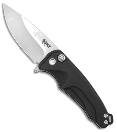 Medford Smooth Criminal Black Aluminum Handle Flipper Knife