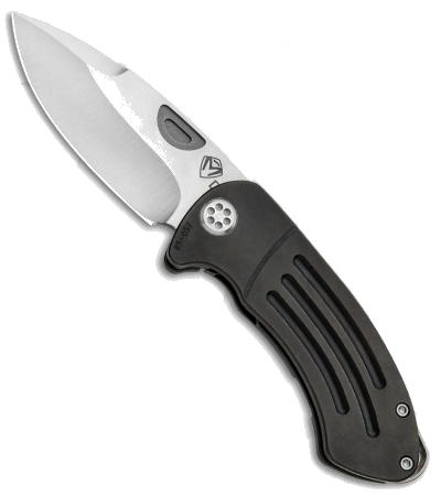 product image for Medford Theseus Black PVD Titanium Frame Lock Knife Tumbled D2 Steel Blade