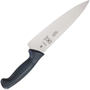 product image for Mercer Culinary Millennia M 22608 Black Handle 8 Inch Chef's Knife